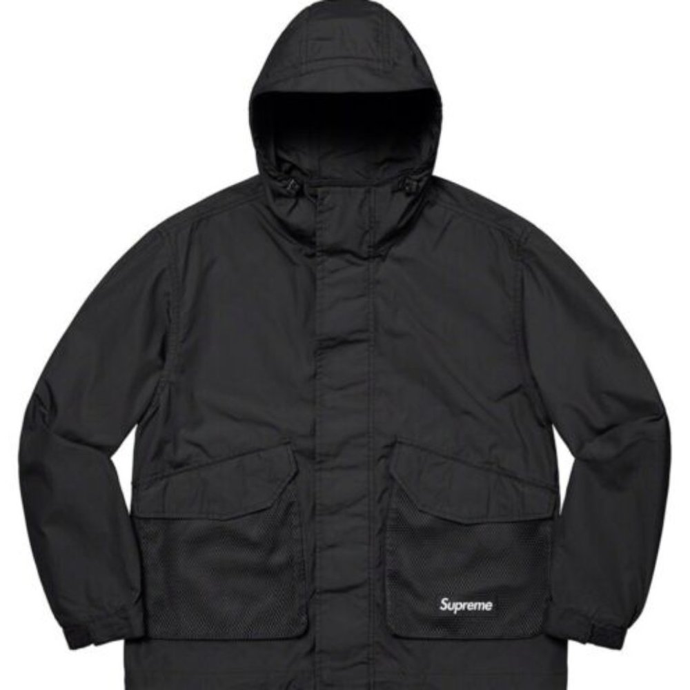 Supreme Mesh Pocket Boxlogo Cargo Jacket
